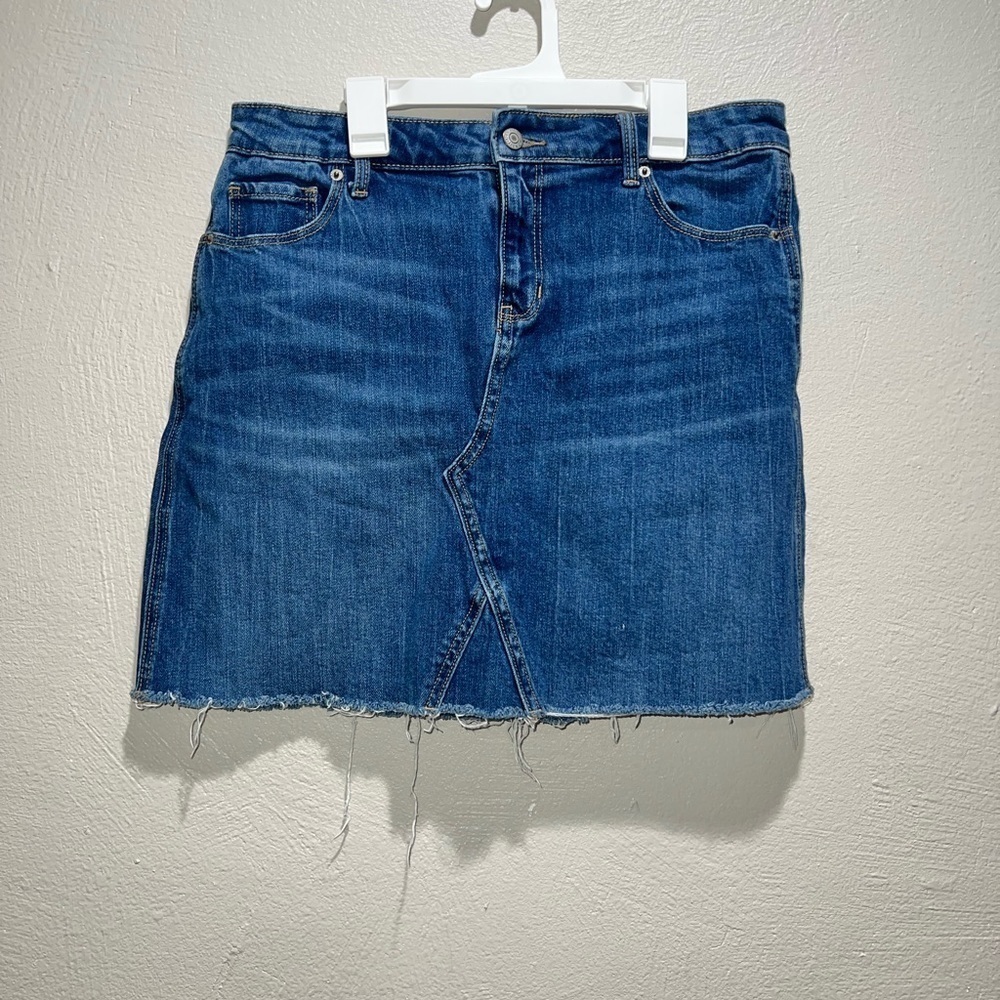 Old Navy Denim Jean Midi Skirt